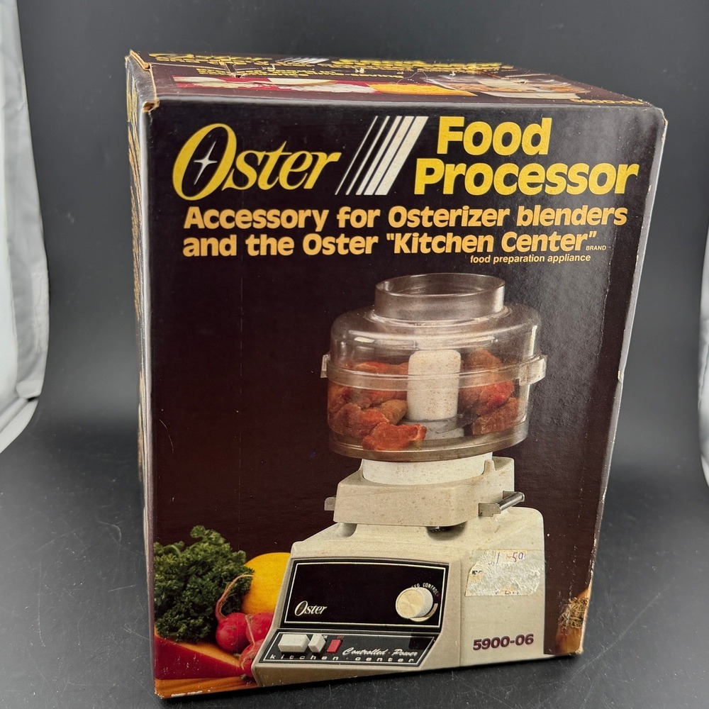 Vintage Oster Food Processor Accessory 5900-06 for Osterizer Kitchen Center NEW